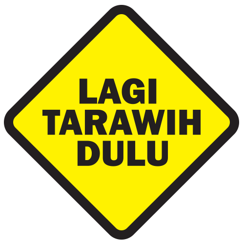 Tarawih Dulu