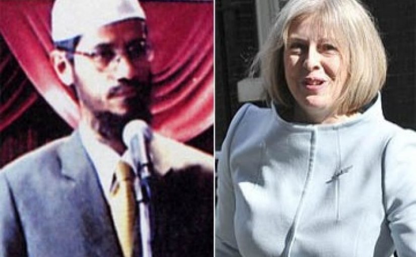 Theresa May, PM Baru Inggris yang Boikot Pendakwah Zakir Naik