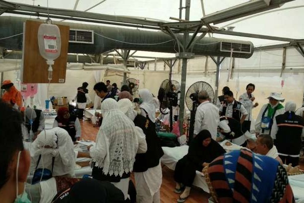 Sejumlah Jamaah Haji Barito Selatan Dehidrasi dan Kelelahan