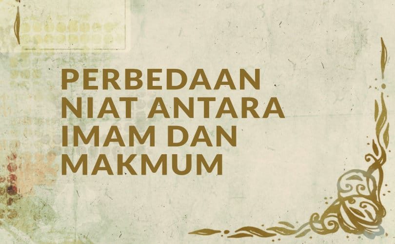 Hukum Perbedaan Niat antara Imam dan Makmum