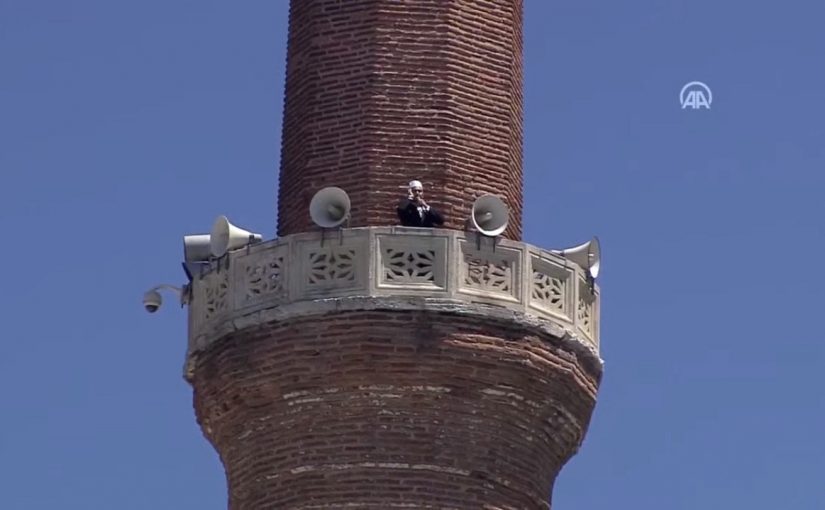 Adzan Pertama Sejak 86 Tahun Berkumandang dari 4 Menara Masjid Hagia Sophia