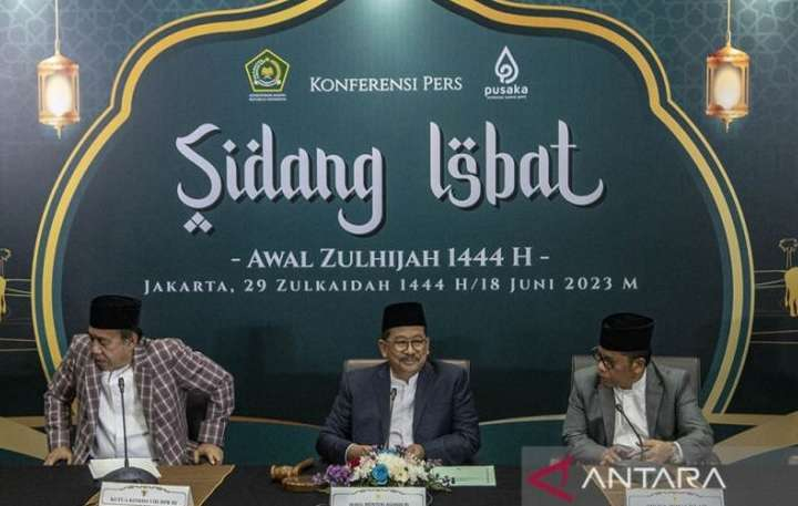 Hasil Sidang Isbat: Hari Raya Idul Adha Jatuh Hari Kamis 29 Juni 2023