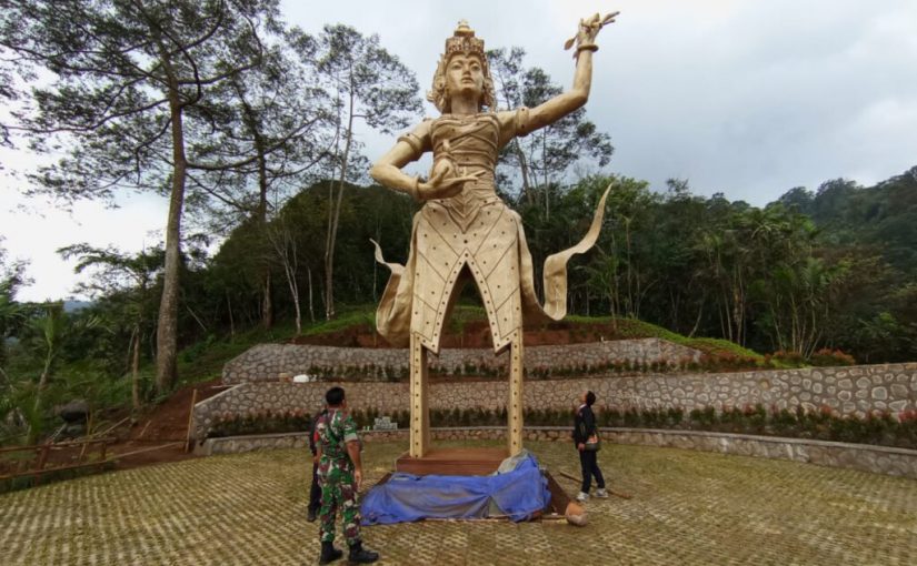 Warga dan Santri Cisarua Tolak Patung Raksasa Dewi Kencana di Wisata Pakis Hills, Puncak